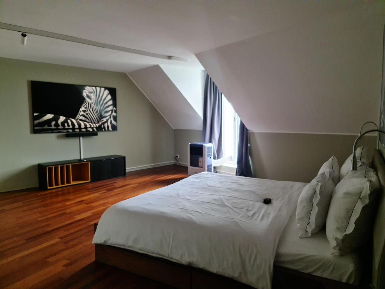 Lucerne Lake View Apartments Bagian luar foto