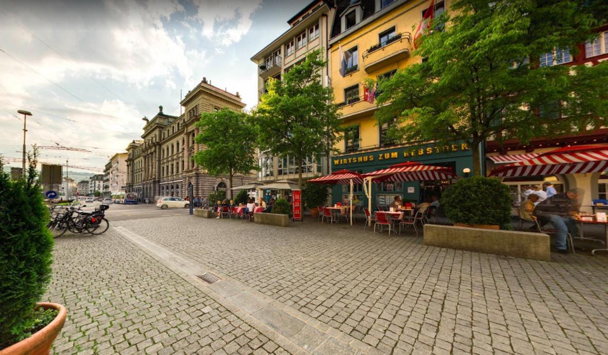 Lucerne Lake View Apartments Bagian luar foto